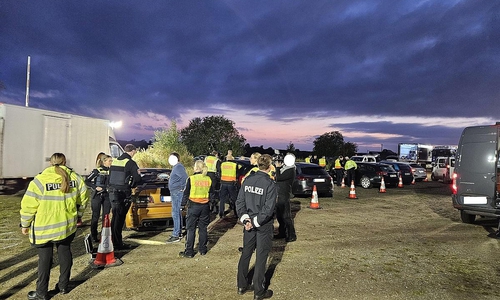 Großkontrolle Wesertunnel B437 (Archiv)