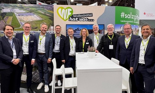 Die Stadt präsentierte sich auf der EXPO REAL 2025 als attraktiver Wirtschaftsstandort.