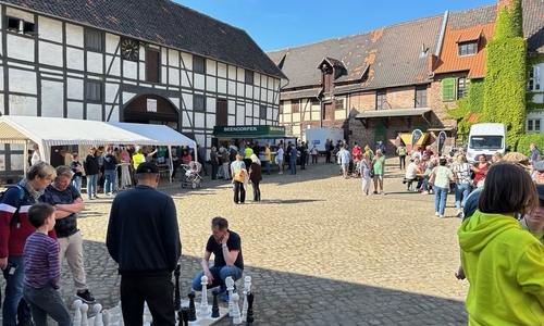 Gut besucht war Kramers Gut im Mai am Tag des Hoffestes.