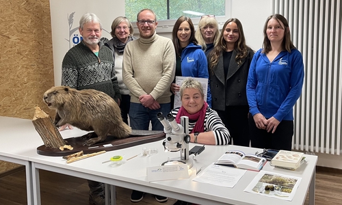 Projektbesuch der Bürgerstiftung Braunschweig und von NABU-Gruppen Südostniedersachsens bei der ÖNSA.