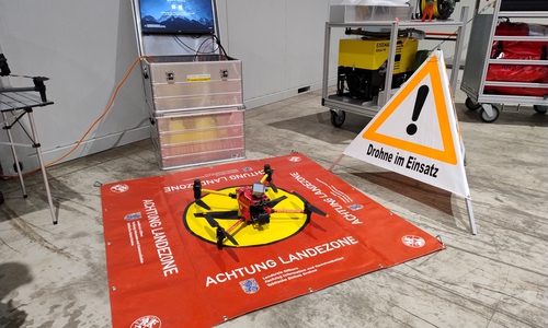 Auch neue Drohnen wurden angeschafft.