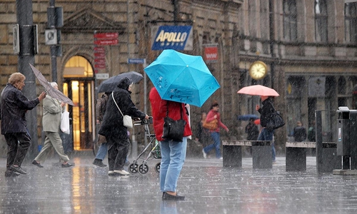 Regen und Wind (Archiv)