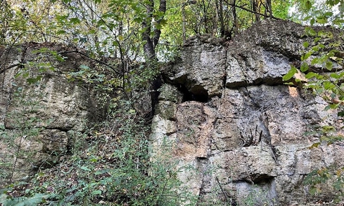 Der Steinbruch in Erkerode.