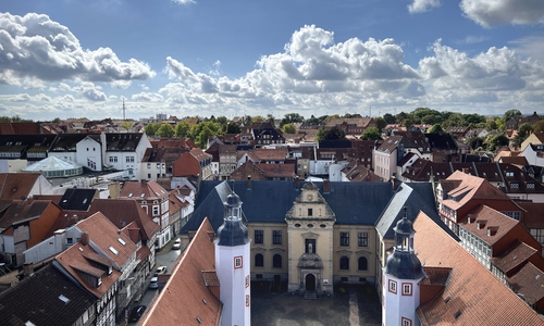 Blick vom Juleums-Turm.