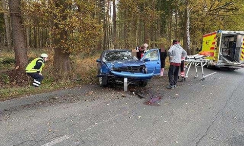 Unfallstelle K 61 (Archiv)