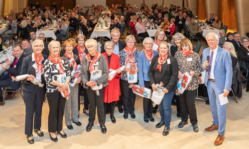 Ehrung für die Grünen Damen.