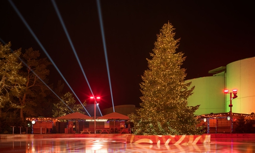 Der Winterzauber in der Autostadt in Wolfsburg startet heute.