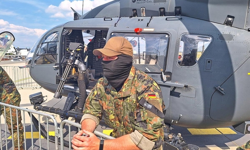 Bundeswehr-Soldat (Spezialkräfte der Luftwaffe) (Archiv)