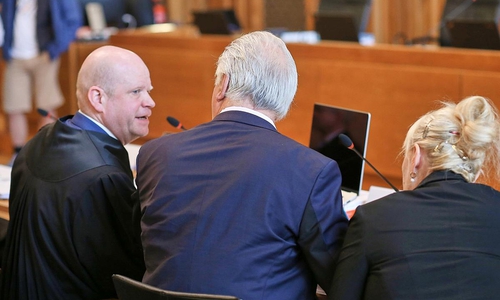 Ulrich Vosgerau, Jürgen Elsässer, Stephanie Elsässer (Archiv)