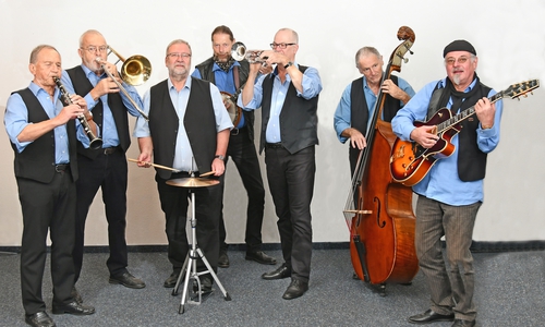 Die Saratoga Seven Jazzband.