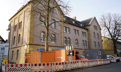 Der Umbau des Gebäudes in der Zehntstraße als neues Domizil für die Oberstufe des Ratsgymnasiums verzögert sich.   