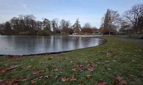 Die Warnschilder am Stadtgraben wurden kürzlich abgebaut.
