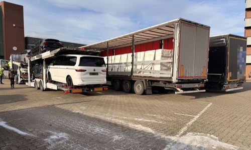 Die Polizei kontrollierte mit weiteren Institutionen zahlreiche Fahrzeuge.