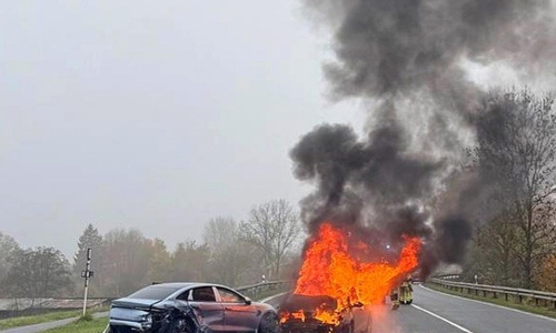 Schwerer Verkehrsunfall auf dem Friesendamm  (Archiv)