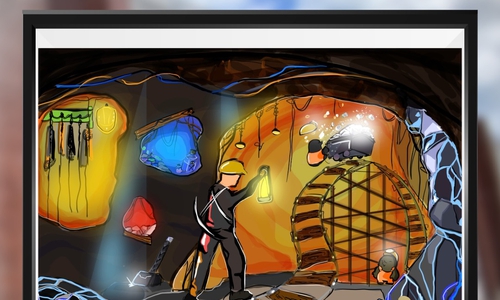 „Bergleuchten“ von Shauny Streckenbach