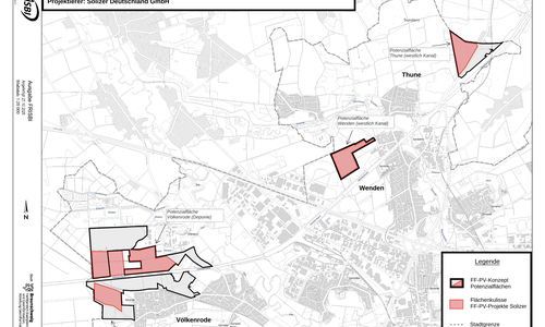 Hier sind die Projekte geplant.