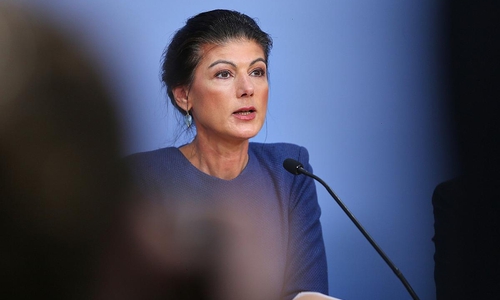 Sahra Wagenknecht am 10.11.2025