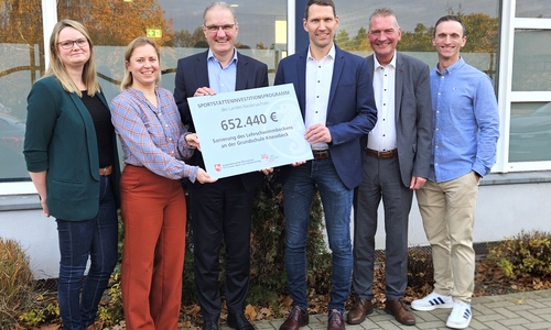 Sabrina Dierks, Kirsikka Lansmann, Stephan Manke, Andreas Ritter, Holger Schulz und Christopher Klein (v. li.).