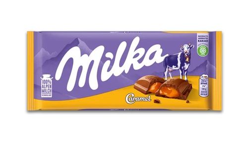 Betroffene Sorte der Milka-Schokolade.