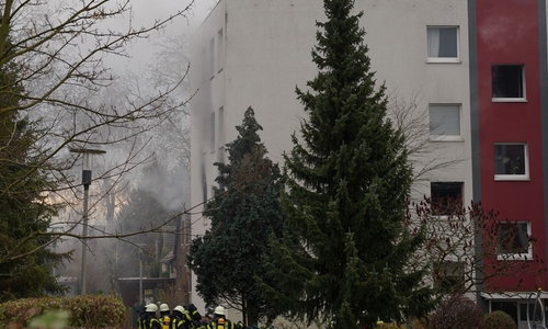 Am Freitagmittag kam es zu einem Feuer im Glatzer Weg.