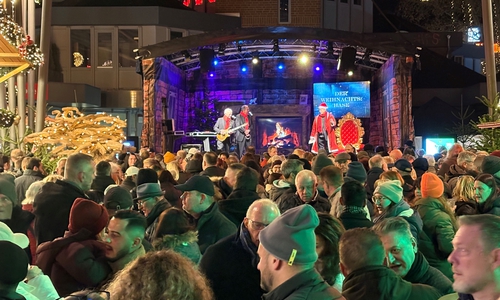 Auch mit Veranstaltungen sorgte die WMG für viel Trubel auf dem Weihnachtsmarkt.