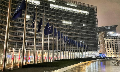 EU-Gebäude am 19.12.2025
