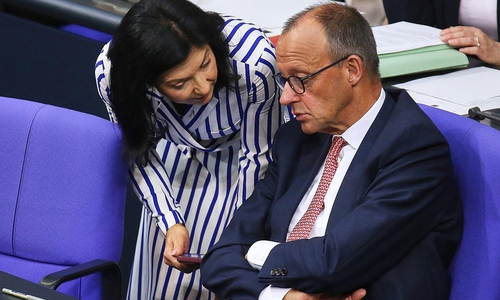Katherina Reiche und Friedrich Merz (Archiv)