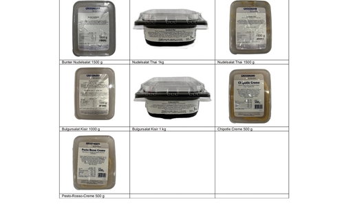 Diese Salate sind betroffen.