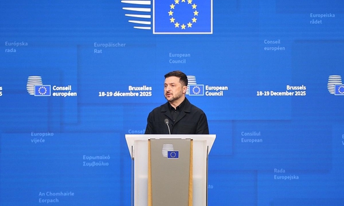 Wolodymyr Selenskyj am 18.12.2025