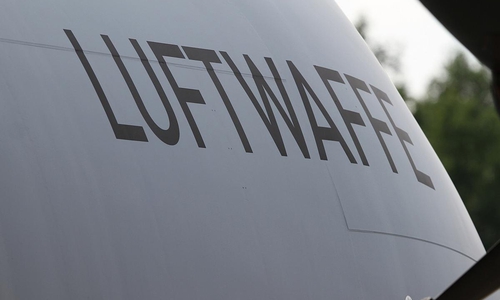 Schriftzug Luftwaffe (Archiv)