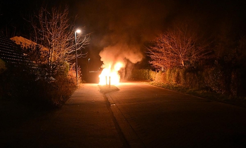brennender PKW (Archiv)