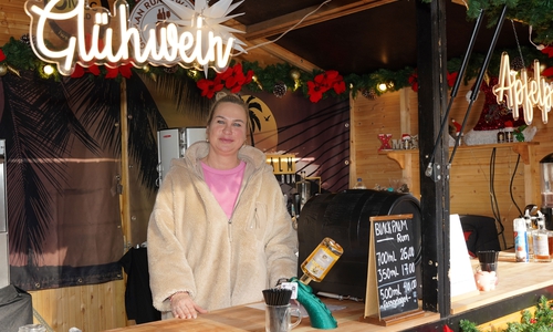 Black Palm Rum: Daniela Diedrich ist zufrieden.