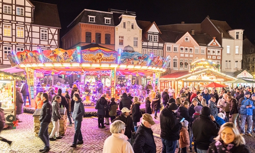 Die Weihnachtsstadt Peine hat noch bis einschließlich Dienstag, 23. Dezember, an allen Tagen von 11 bis 20 Uhr geöffnet.