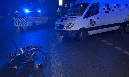 Unfallstelle in Stade (Archiv)