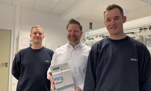 Der 10.000 intelligente Stromzähler wurde verbaut.