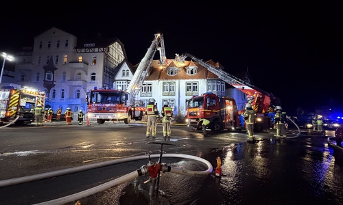 Etwa 140 Kräfte waren im Einsatz.