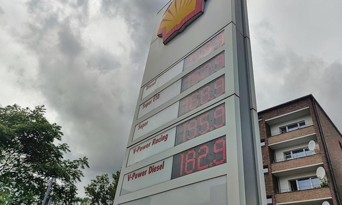 Shell-Tankstelle (Archiv)