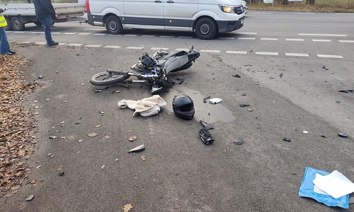 Krad-Unfall auf der Bundesstraße 3 in Ketzendorf (Archiv)