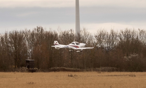 Die letzten Flieger heben ab.