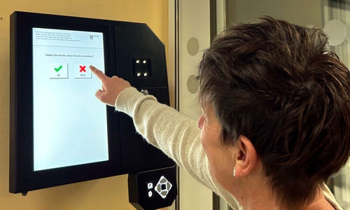 Mit dem neuen Besucherleitsystem sollen die Arbeitsabläufe effektiver gestaltet werden