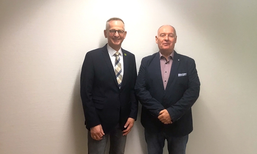 Dirk Neumann (li.) und Burkhard Klie.