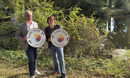 Ralf Sygusch, Verbandsdirektor Regionalverband und Anna Katharina Hanusch, Stadträtin für Umwelt, Stadtgrün und Hochbau, Stadt Braunschweig.