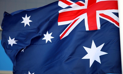 Fahne von Australien (Archiv)