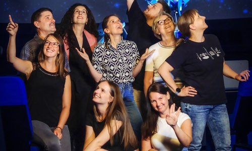 So viel Besucher wie nie zuvor kamen 2025 ins Planetarium.