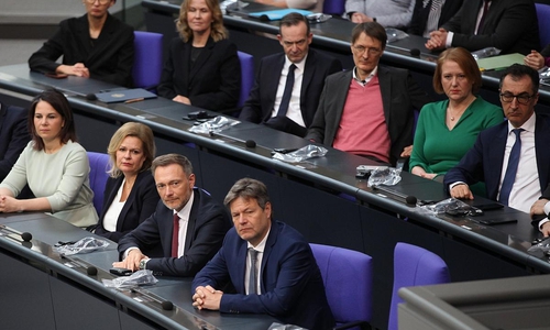 Ampel-Minister ohne Kanzler (Archiv)