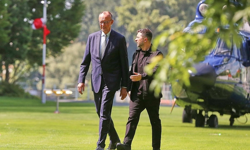 Friedrich Merz und Wolodymyr Selenskyj (Archiv)