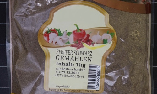 Das betroffene Produkt.