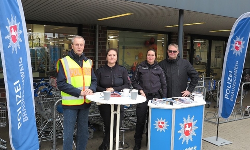 In Querum fand eine Präventionsaktion der Polizei zur Kundensensibilisierung statt. 