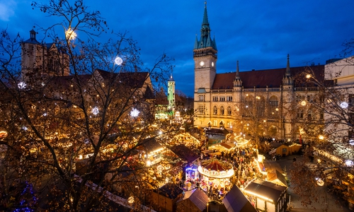 Der Braunschweiger Weihnachtsmarkt war durchgehend gut besucht.