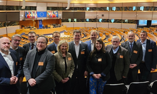 Die Braunschweiger Delegation mit Oberbürgermeister Dr. Thorsten Kornblum.
